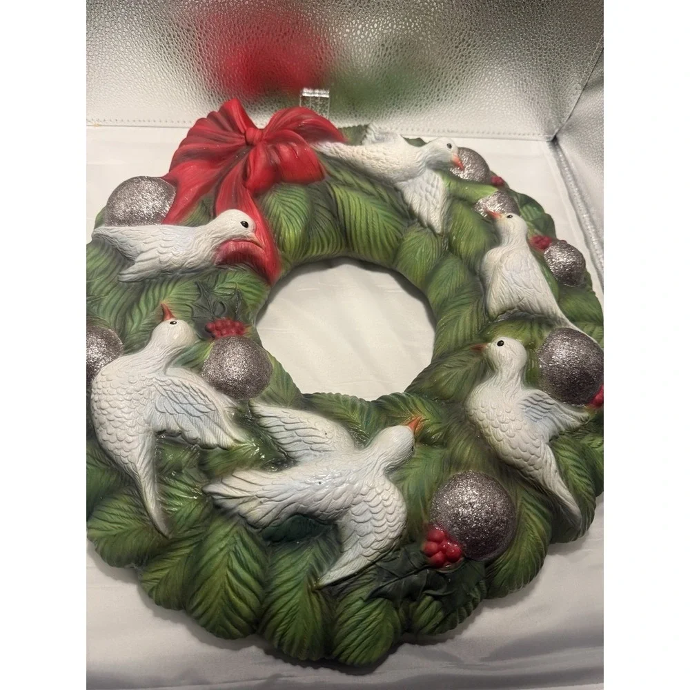 Holland‎ Mold Christmas Wreath With Doves